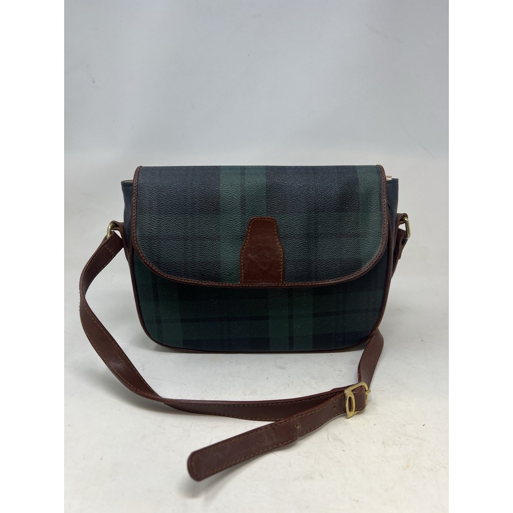 Vintage POLO Ralph Lauren Plaid Shoulder Bag